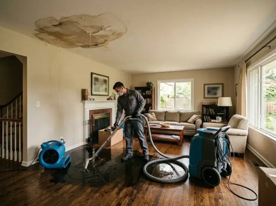 attic-pipe-burst-ceiling-drip-008 — frequently asked questions, Water Damage Restoration & Carpet Care in Cedar Creek, TX